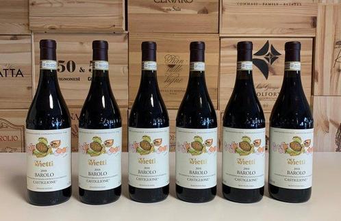 2018 Vietti Castiglione - Barolo - 6 Flessen (0.75 liter), Verzamelen, Wijnen