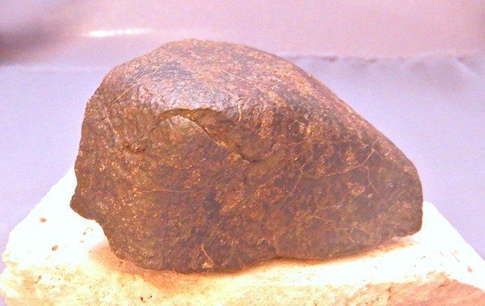 Chondriet Koolhoudende chondrite meteoriet - 306 g - (1), Verzamelen, Mineralen en Fossielen