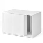 Kattenhuis - Minimalistisch Modern - Sneeuwwit, Dieren en Toebehoren, Ophalen of Verzenden, Nieuw