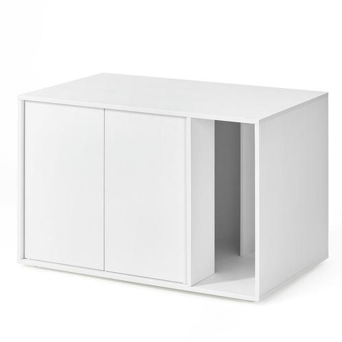 Kattenhuis - Minimalistisch Modern - Sneeuwwit, Dieren en Toebehoren, Kattenbakken, Nieuw, Ophalen of Verzenden
