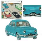 Tintin - 2x  Le taxi Panhard Dyna Z - mint -  1/24 + 1/43 -, Nieuw