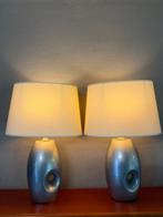 Massive - Lampe de table - Céramique, Textile - Deux lampes, Antiek en Kunst