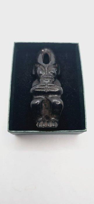 Alien Goddelijke Amulet - Hongshan Cultuur - Amulet, Antiek en Kunst, Curiosa en Brocante