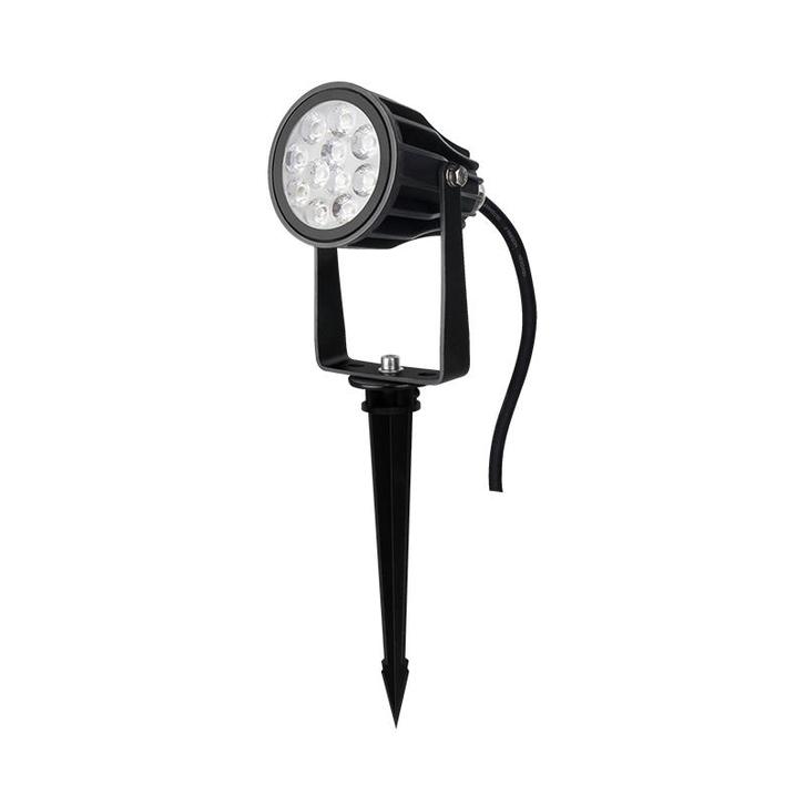 Mi-Light TUINSPOT 6W RGB+CCT  IP65 Zwart, Tuin en Terras, Buitenverlichting, Nieuw, Netvoeding, Verzenden