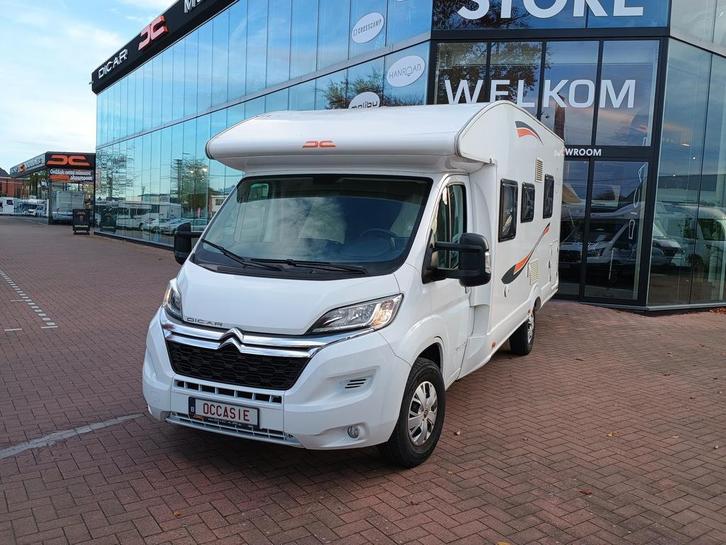 PLA Cruiser H390 op Citroën met hef- en queensbed 82228, Caravans en Kamperen, Mobilhomes, Cassettetoilet, Handgeschakeld, L-zit