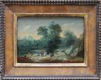 Jan I Breughel (1568-1625), Navolger van - Wooded landscape, Antiek en Kunst