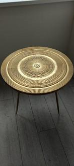 Antiek Gouden - Bijzettafel - Aluminium, Metaal, Nieuw