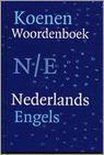Koenen handwoordenboek nederlands-engels 9789066486317, Livres, Dictionnaires, K. ten Bruggencate, Verzenden