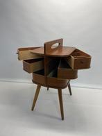 Mid Century / Danish Design Nähkasten - Naaidoos - Teak