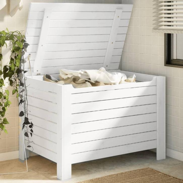 vidaXL Opbergbox met deksel RANA 100x49x54 cm massief, Huis en Inrichting, Kasten | Overige, Nieuw, Verzenden