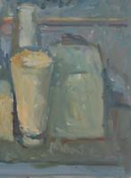 Antoon van Bakel (1930-2009) - Stilleven met flessen en