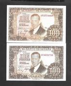 Spanje. - 14 x 100 Pesetas 1953 (Zonder Minimumprijs), Postzegels en Munten
