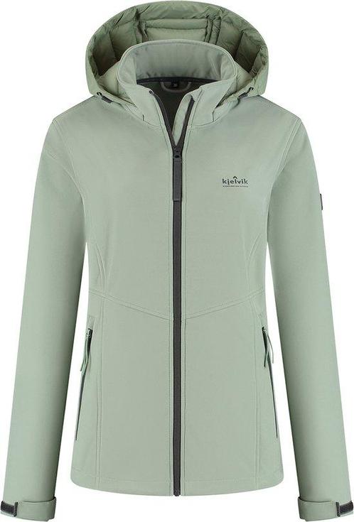 Kjelvik Outdoorjas Evi Groen - maat 40 (Jassen) (Mode), Kleding | Dames, Jassen | Winter, Nieuw, Verzenden