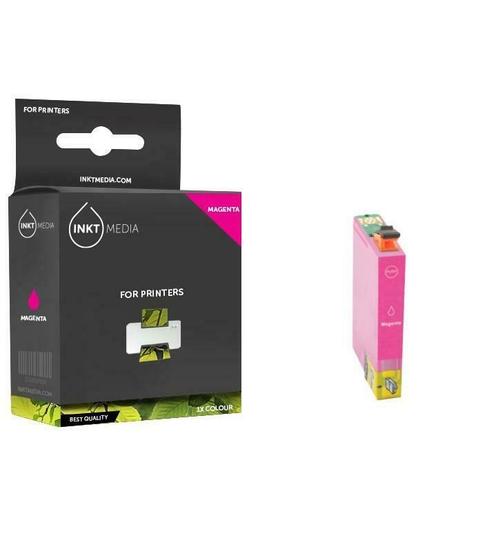 Epson T0713  inktcartridge Magenta ( inktmedia huismerk ), Computers en Software, Printers, Verzenden