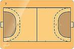 Taktiekbord  Basketbal in 4 maten Afmetingen Bord: 90 cm x 1