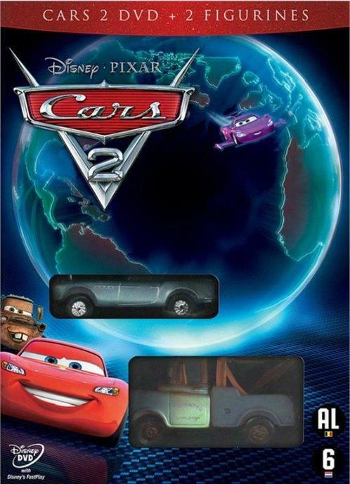 CARS 2 (DVD + FIGURINES) op DVD, CD & DVD, DVD | Enfants & Jeunesse, Envoi