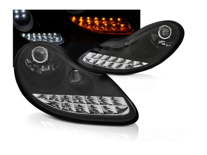 LED koplamp Daylight Black geschikt voor Porsche Boxster 911, Auto-onderdelen, Verlichting, Nieuw, Porsche, Verzenden