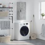 vidaXL Bovenkast 34,5x34x90 cm betongrijs, Verzenden