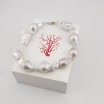 Parel - Zilver - Armband - Italiaans ambacht, Antiek en Kunst