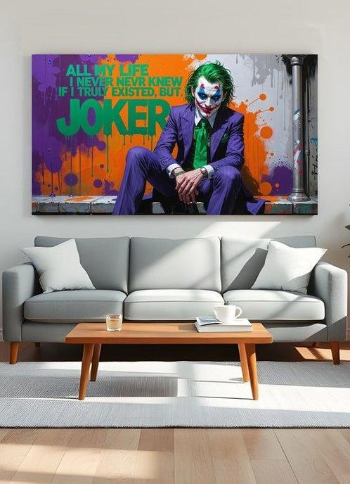 LuisonArt - Joker Anarchia Interiore - AI - XXL, Antiek en Kunst, Kunst | Designobjecten