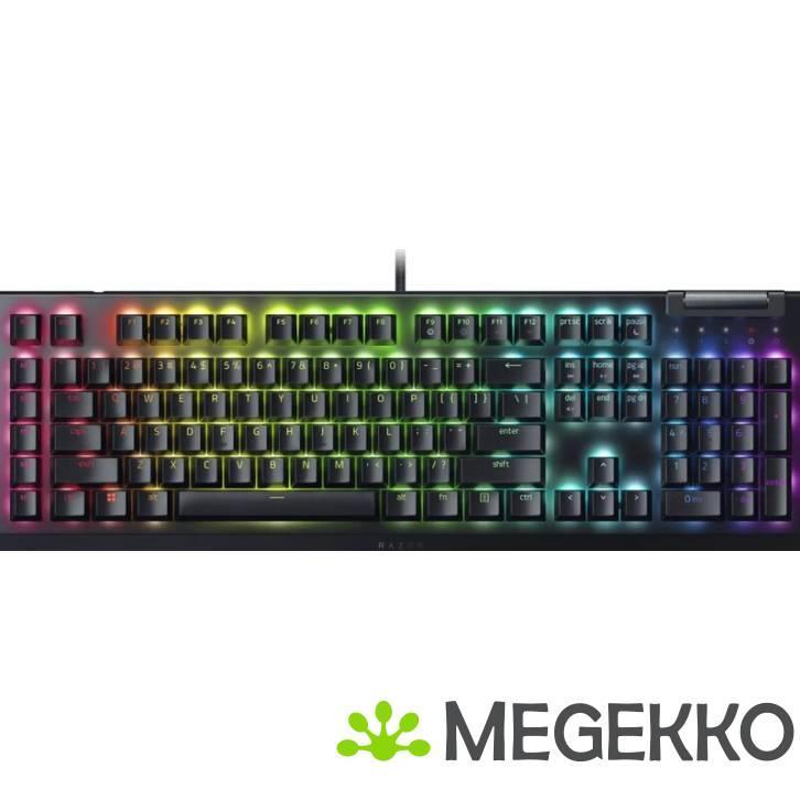 Razer BlackWidow V4 X Zwart - Razer Green, Informatique & Logiciels, Claviers, Envoi