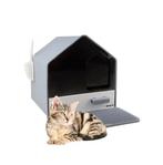 MaxxPet Kattenbak 46x41x46cm - Grijs (Katten toebehoren), Dieren en Toebehoren, Ophalen of Verzenden, Nieuw