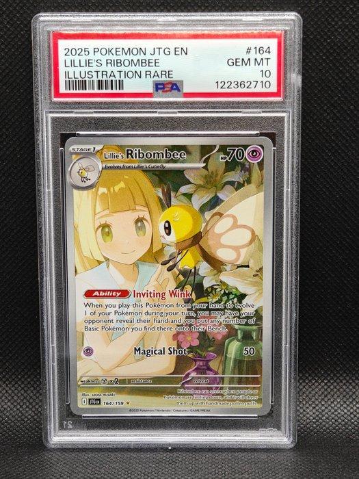 Pokémon - 1 Graded card - PSA 10 GEM MINT Lillies Ribombee, Hobby en Vrije tijd, Verzamelkaartspellen | Pokémon