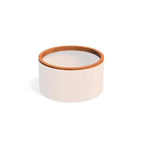 In-Lite Ready opzetrand - Cortenstaal - Ø120x8,9cm, Tuin en Terras, Bloembakken en Plantenbakken, Minder dan 30 cm, 100 cm of meer