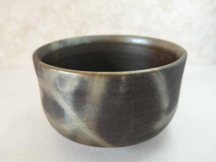 Bizenyaki - Shsen Shibaoka - Theekom - Aardewerk - Matcha, Antiek en Kunst, Antiek | Overige Antiek