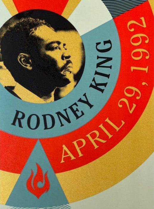 Shepard Fairey (OBEY) (1970) - Eyes on the King, Antiek en Kunst, Kunst | Designobjecten