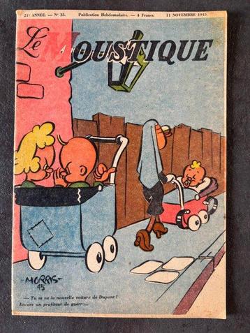 Le Moustique - 3x B - 3 Magazines - EO - 1945/1951