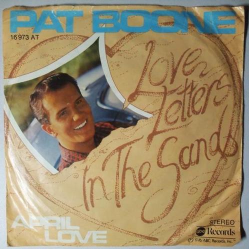 Pat Boone - Love letters in the sand / April love - Single, Cd's en Dvd's, Vinyl Singles, Single, Gebruikt, 7 inch, Pop