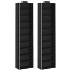 vidaXL Kledingorganisers hangend 2 st met 10 schappen stof, Huis en Inrichting, Kasten | Kleerkasten, Verzenden, Nieuw