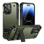 iPhone 13 Pro Armor Hoesje met Kickstand - Shockproof Cover, Telecommunicatie, Verzenden, Nieuw
