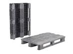 Zwaarlast pallet 1200x800x155 mm 3 sleden gesloten dek, Ophalen of Verzenden