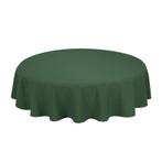 Tafelkleed Rond Forest Green Groen 178cm Ø - Treb SP, Huis en Inrichting, Verzenden, Nieuw, Overige kleuren, Tafelkleed of Tafelzeil