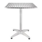 Vierkante RVS tafel 60cm | 600x600x720(h)mm Bolero  Bolero, Verzenden