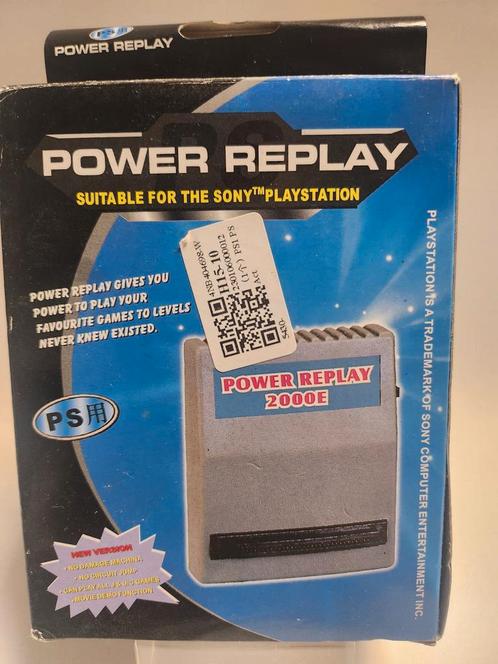 Power Replay 2000E in doos Playstation 1, Consoles de jeu & Jeux vidéo, Consoles de jeu | Sony Consoles | Accessoires, Enlèvement ou Envoi