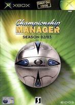 Championship Manager Season 02/03 (Xbox Original Games), Games en Spelcomputers, Ophalen of Verzenden, Zo goed als nieuw