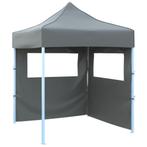 vidaXL Partytent met 2 zijwanden inklapbaar 2x2 m staal, Tuin en Terras, Verzenden, Nieuw
