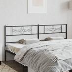 vidaXL Hoofdbord 200 cm metaal zwart, Huis en Inrichting, Slaapkamer | Bedden, Verzenden, Nieuw