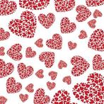 CELLOFAANFOLIE 80cm X 100met - Double Hearts  Inpakfolie, Nieuw