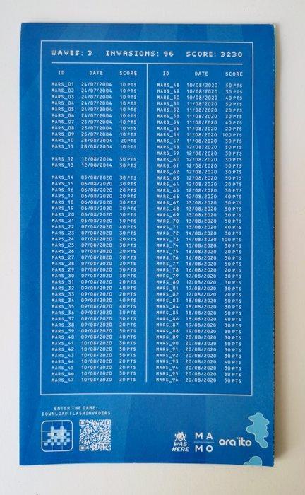 Invader (1969) - Invasion planète Marseille map, Antiquités & Art, Art | Objets design