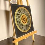 Mandala Mantra with OM and 8 Auspicious Symbols - Thangka, Antiek en Kunst