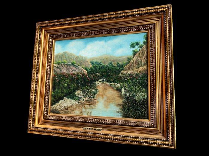 Joanot Ruiz Ferrndis (XX) - Paisaje, Antiek en Kunst, Kunst | Schilderijen | Klassiek
