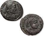 Romeinse Rijk. Constantine II as Caesar. Follis Group of 2x