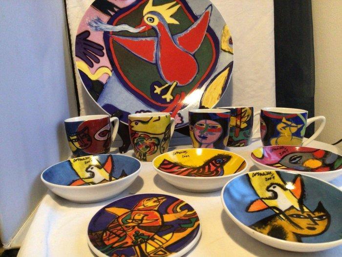 Corneille - Beker (11) - Porselein - Servies Corneille decor, Antiquités & Art, Antiquités | Verre & Cristal