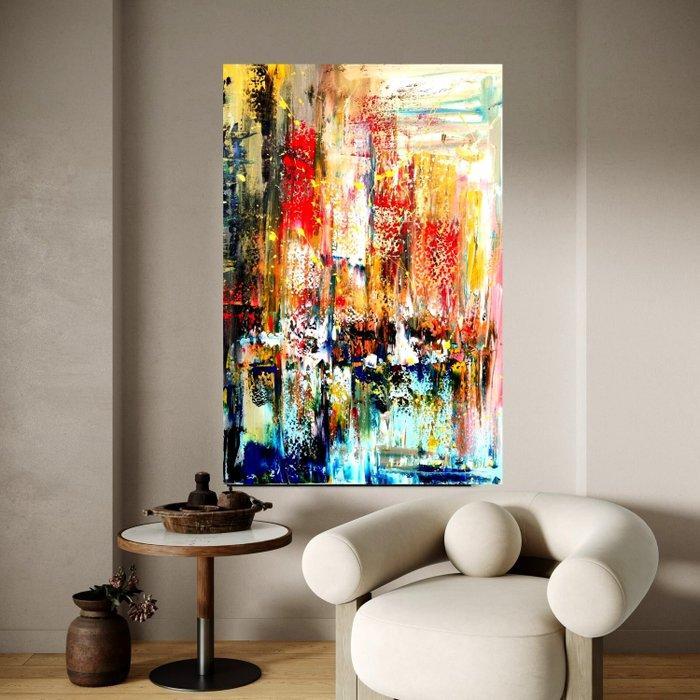 Luc Mora - Colour shore - XXL, Antiquités & Art, Art | Objets design