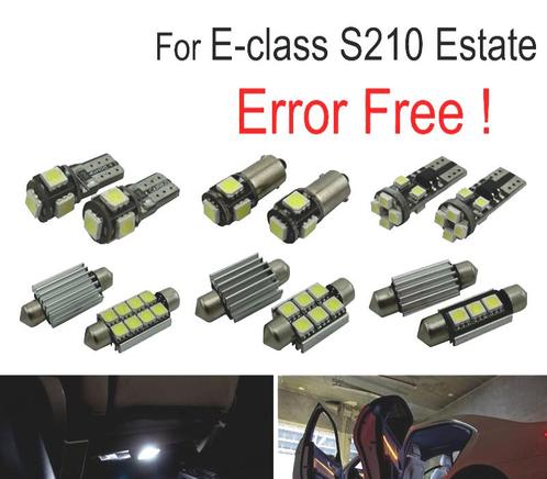 Kit 17 Ampoules Led Intérieur Pour Mercedes Classe E S210 Br, Auto-onderdelen, Verlichting, Verzenden
