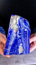 Lapis lazuli - Gepolijste diamant - felblauwe steen -